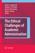 Cover: The Ethical Challenges of Academic Administration - Springer