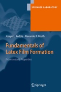 Cover: Fundamentals of Latex Film Formation - Springer