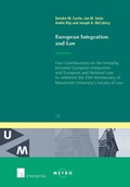 Cover: European Integration and Law - Intersentia Publishers