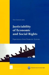 Enlarge image Cover: Justiciability of Economic and Social Rights - Intersentia Publishers