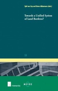 Cover: Towards a Unified System of Land Burdens? - Intersentia Publishers
