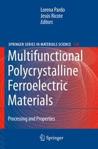 Abbildung von: Multifunctional Polycrystalline Ferroelectric Materials - Springer