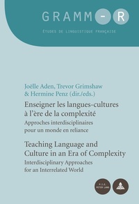 Abbildung von: Enseigner les langues-cultures à l'ère de la complexité / Teaching Language and Culture in an Era of Complexity - Presses Interuniversitaires Europeennes