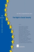 Cover: The Right to Social Security - Intersentia Publishers