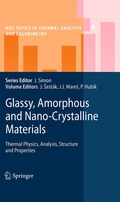Cover: Glassy, Amorphous and Nano-Crystalline Materials - Springer