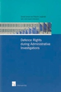 Cover: Defence Rights During Administrative Investigations - Intersentia Publishers