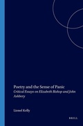 Cover: Poetry and the Sense of Panic - Rodopi