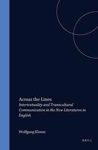 Enlarge image Cover: Across the Lines - Rodopi