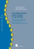Cover: Cross-Border Collective Actions in Europe: A Legal Challenge - Intersentia Publishers
