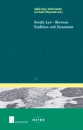Cover: Nordic Law - Between Tradition and Dynamism - Intersentia Publishers