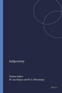Cover: Subjectivity - Rodopi