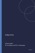 Cover: Subjectivity - Rodopi