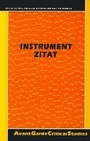 Cover: Instrument Zitat - Rodopi