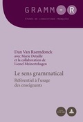Cover: Le sens grammatical - European Interuniversity Press