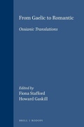 Cover: From Gaelic to Romantic - Rodopi
