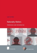 Cover: Nationality Matters - Intersentia Publishers
