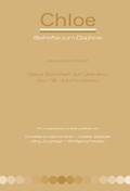 Cover: Kleine Schriften zur Literatur des 16. Jahrhunderts - Rodopi