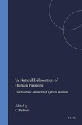 Cover: "A Natural Delineation of Human Passions" - Rodopi