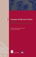 Cover: European Family Law in Action: Property Relations Between Spouses Volume IV - Intersentia Publishers