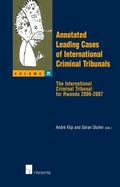 Cover: Annotated Leading Cases of International Criminal Tribunals - Intersentia Publishers