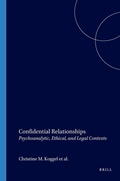 Cover: Confidential Relationships - Rodopi