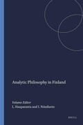 Cover: Analytic Philosophy in Finland - Rodopi