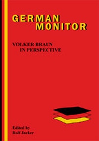 Enlarge image Cover: Volker Braun in Perspective - Rodopi