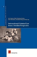 Cover: International Criminal Law from a Swedish Perspective - Intersentia Publishers
