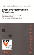 Cover: From Protectorate to Statehood - Intersentia Publishers