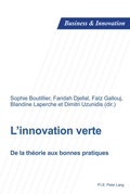 Cover: L'innovation verte - European Interuniversity Press