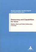 Cover: Democracy and Capabilities for Voice - Presses Interuniversitaires Europeennes