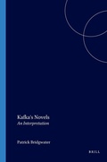 Cover: Kafka's Novels - Rodopi