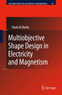 Enlarge image Cover: Multiobjective Shape Design in Electricity and Magnetism - Springer