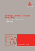 Cover: La critique litt&eacute;raire communiste en Belgique - European Interuniversity Press
