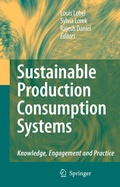 Cover: Sustainable Production Consumption Systems - Springer