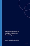 Cover: Two Hundred Years of Pushkin, Volume III - Rodopi