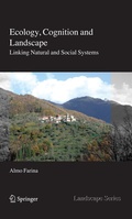 Cover: Ecology, Cognition and Landscape - Springer