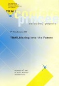 Cover: TRAILblazing into the Future - Delft University Press