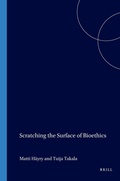 Cover: Scratching the Surface of Bioethics - Rodopi