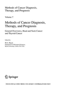 Abbildung von: Methods of Cancer Diagnosis, Therapy, and Prognosis - Springer