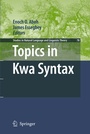 Cover: Topics in Kwa Syntax - Springer