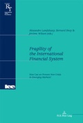 Cover: Fragility of the International Financial System - Presses Interuniversitaires Europeennes