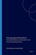 Cover: Writing against Boundaries - Rodopi