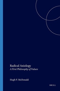 Enlarge image Cover: Radical Axiology - Rodopi