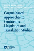 Cover: Corpus-based Approaches to Contrastive Linguistics and Translation Studies - Rodopi