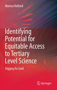 Enlarge image Cover: Identifying Potential for Equitable Access to Tertiary Level Science - Springer