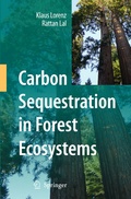Cover: Carbon Sequestration in Forest Ecosystems - Springer