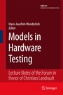 Cover: Models in Hardware Testing - Springer