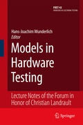 Cover: Models in Hardware Testing - Springer