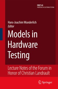 Enlarge image Cover: Models in Hardware Testing - Springer
